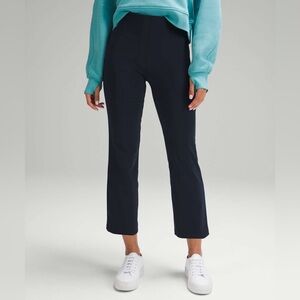 Lululemon Smooth Fit Pull-On High-Rise Cropped Pants - True Navy